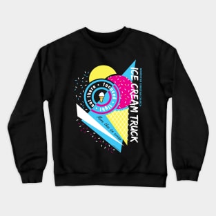 80s Retro Ice Cream Cone - Momentum Christian Church Fan Art Crewneck Sweatshirt